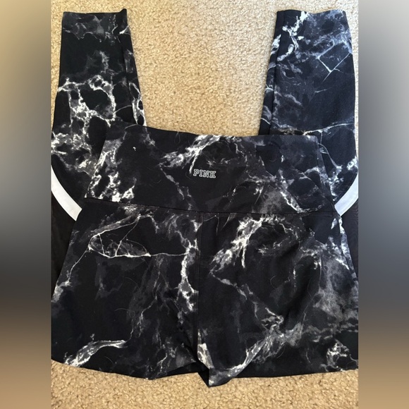 Pink Victoria Secret Ultimate High Rise Marble Mesh Legging - Picture 6 of 6